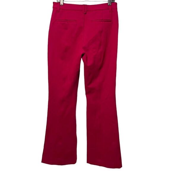 ANTHROPOLOGIE Front Seam Essential Flare Trousers 10 - Picture 5 of 7